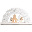 Деревянная фигурка с подсветкой Рождественская сказка 44,5x6x24 см