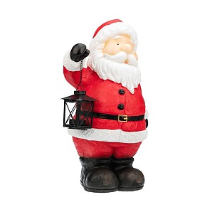 Керамическая фигурка Дед Мороз с фонарем 29х21х46,5 см