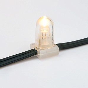 Гирлянда LED ClipLight 12V 150 мм, цвет диодов ТЕПЛЫЙ БЕЛЫЙ