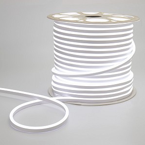 Гибкий Неон LED SMD 15х26 мм, белый, 120 LED/м, бухта 50м