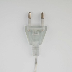 Гирлянда Сосульки 1,5х0,25 м, прозрачный провод, белый цвет свечения NEON-NIGHT